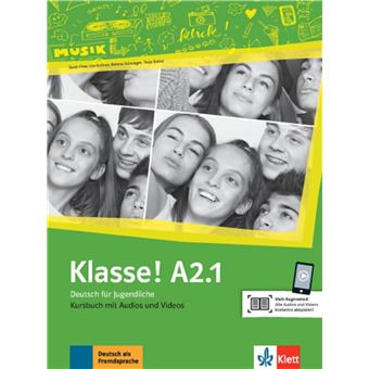 Klasse! A2.1 - Livre de l'élève + audios + videos