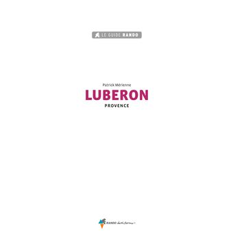 Le Guide Rando Luberon