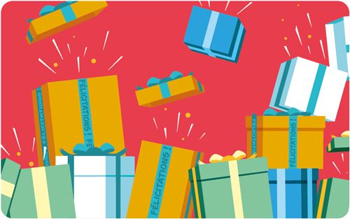 E-cartes cadeau Fnac Darty Billetterie - E-cartes et coffrets cadeaux -  Idées cadeaux