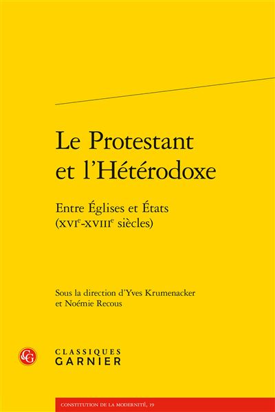 Le Protestant et l'Hétérodoxe