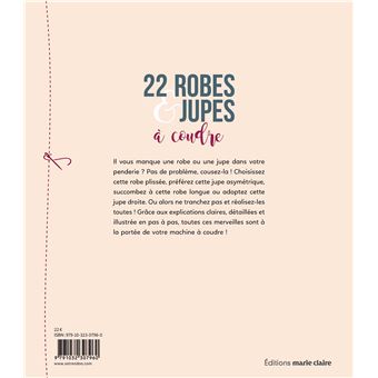 22 robes et jupes à coudre