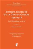Journal politique de la grande guerre 1914-1918 (coffret)