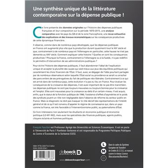 Les dépenses publiques en France