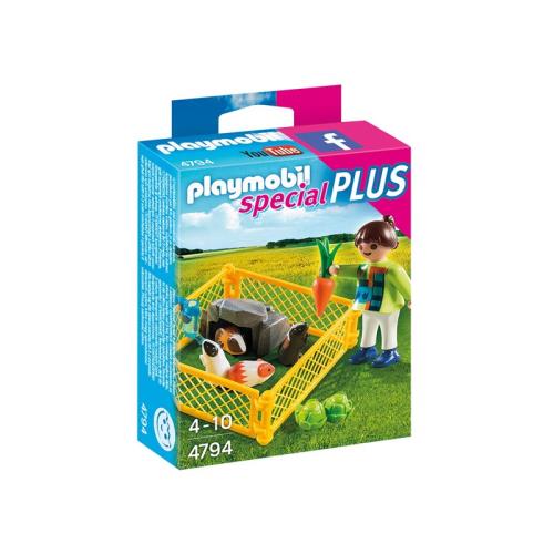 Playmobil Special Plus 4794 Enfant avec cochons d'Inde
