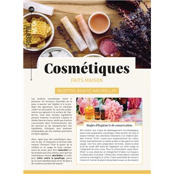 Cosmétiques faits maison