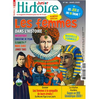 Histoire Junior N°94 100% Femmes pionnières - mars 2020