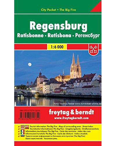 Regensburg city pocket 1 : 6 000