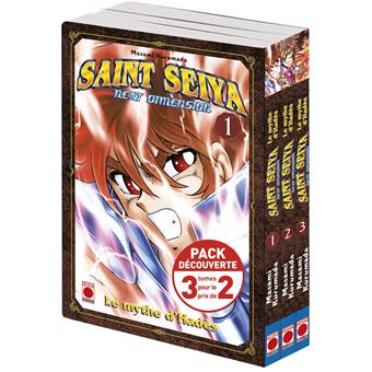 Pack découverte Saint Seiya Next Dimension T01 à T03
