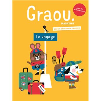 Magazine Graou n°18 - Le voyage