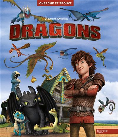 Dreamworks dragons cherche et trouve