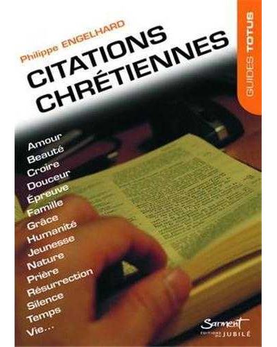 Guide Totus - Des citations chrétiennes