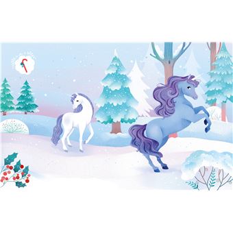 Livres scintillants Licornes - Habille-moi de stickers et de paillettes !