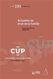 Actualités de droit de la famille