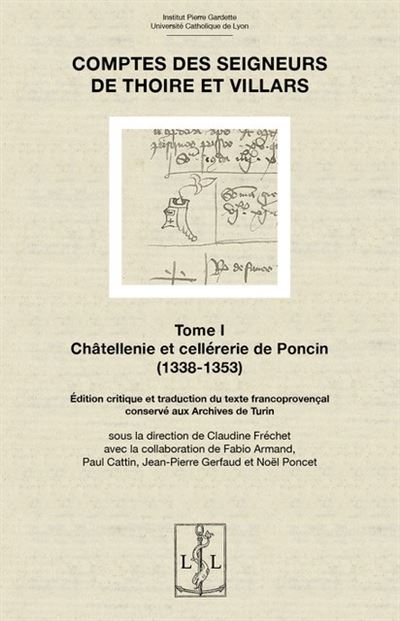 Comptes des Seigneurs de Thoire et Villars