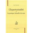 L'hypertextualité ou La pratique formelle du sens - relié - David ...