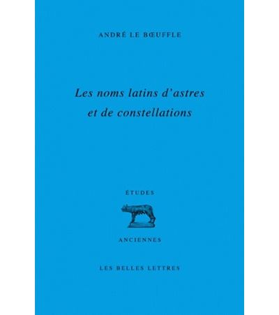 Noms latins d'astres et de constellations