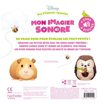 DISNEY BABY - Mon Imagier Sonore - Les petites bêtes