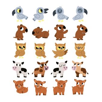 Les animaux de la montagne