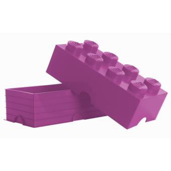 LEGO pierre de rangement 4 plots 25 x 18 cm en polypropylène bleu clair -  Accessoire de jeu de contruction - Achat & prix