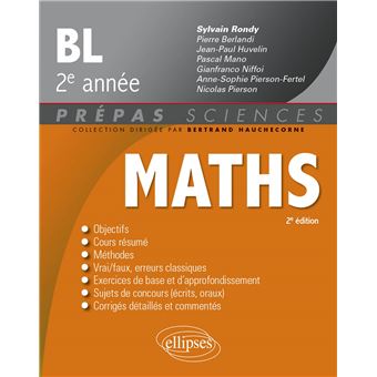 Mathématiques - BL 2e année - 2e édition