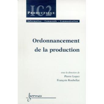 Ordonnancement  de la production