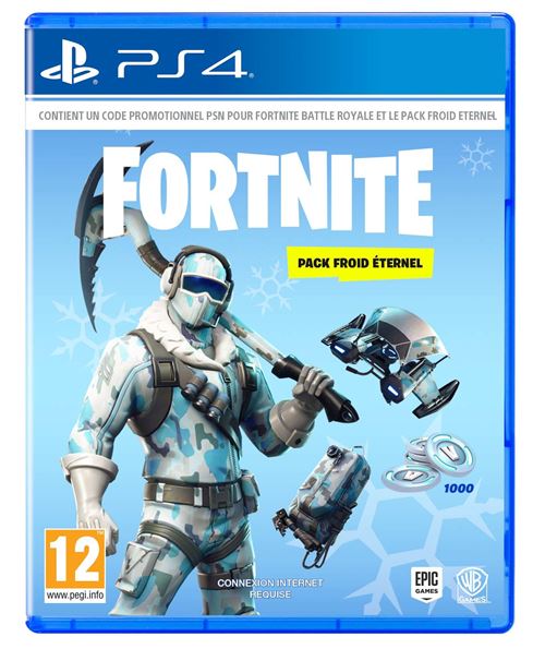 Fortnite Pack Froid Eternel PS4