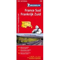 FRANCE SUD / ZUID - FRANKRIJK 11725 CARTE ' NATIONAL ' 2015 MICHELIN KAART