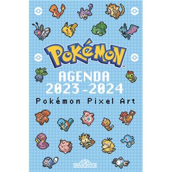 Les Pokémon - : Pokémon - Agenda 2023-2024 - Pixels