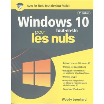 Windows 10 Tout en 1 Pour les Nuls