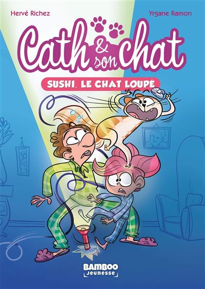 Cath et son chat - poche tome 1 - Sushi, le chat loupé