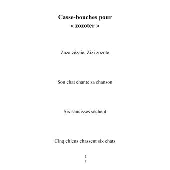 Casse bouche