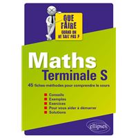 Comprendre Son Cours De Maths En Terminale S Cours Et Exercices Corriges Cours Et Exercices Corriges Broche Remi Barrault La Avec Achat Livre Fnac