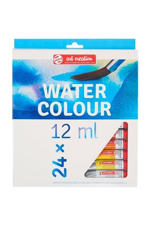 A C EXPRES. BASICSET AQUARELVERF SET 24 T. 12ML