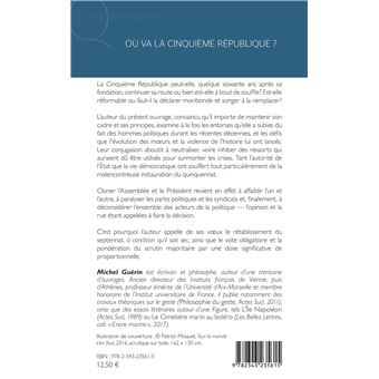 Où va la cinquième République ?