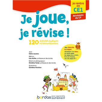 Je joue, je révise - Je rentre en CE1