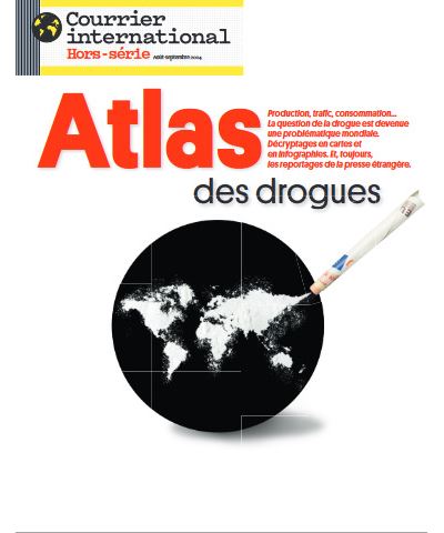 Courrier international HS n°102 : Atlas des drogues - Juillet-Août 2024 - Collectif - Courrier International - broché - Revue