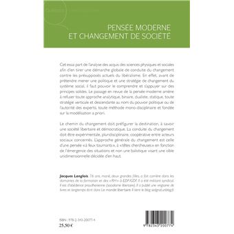 Pensée moderne et changement de société