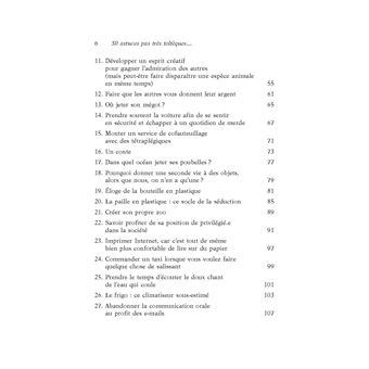 50 astuces pas très toltèques mais à la portée de tout le monde pour flinguer la planète un peu plus