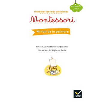 Premières lectures autonomes Montessori Niveau 3 - Nil fait de la peinture