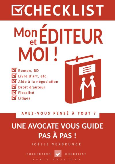 Checklist : Mon éditeur et moi !