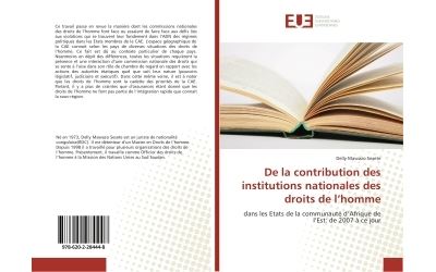 De la contribution des institutions nationales des droits de l'homme
