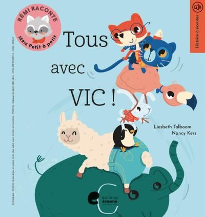 Tous avec Vic ! - Liesbeth Talboom - cartonné