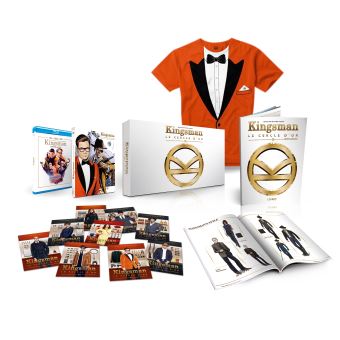 Coffret Kingsman : Le Cercle d'or et Kingsman 2 : Le Cercle d'Or Steelbook Edition Collector Blu-ray