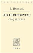 Sur le renouveau