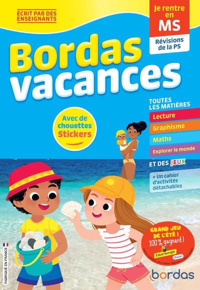 Bordas Vacances - Je rentre en Moyenne section