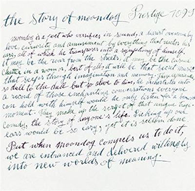 The story of moondog/remasterise