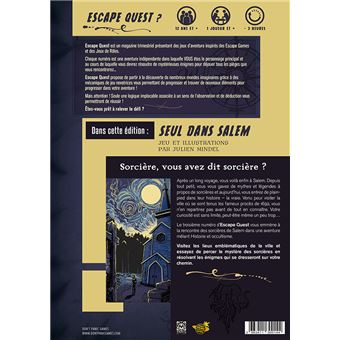 Escape Quest 3 Seul dans Salem