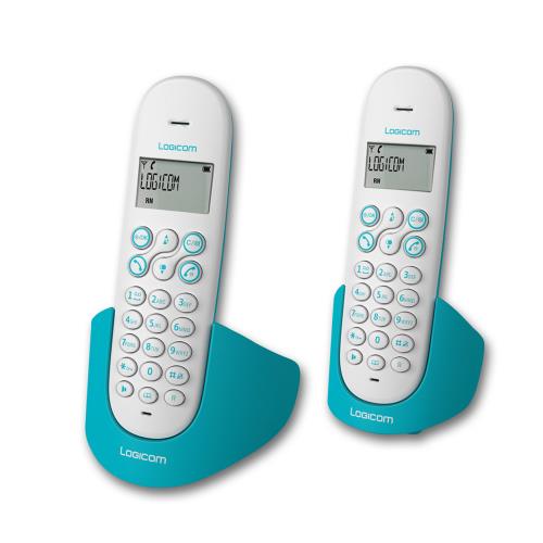 Téléphone Logicom Luna 250 Duo Turquoise