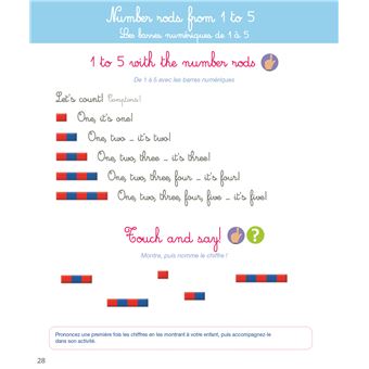Mes cahiers ateliers Montessori spécial 1ères notions d' anglais