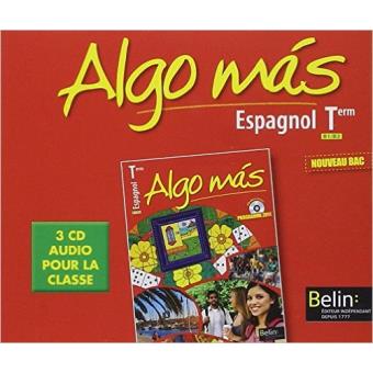 Algo más - Terminale 3 CD classe - Texte lu (CD) - Elisabeth Mazoyer ...